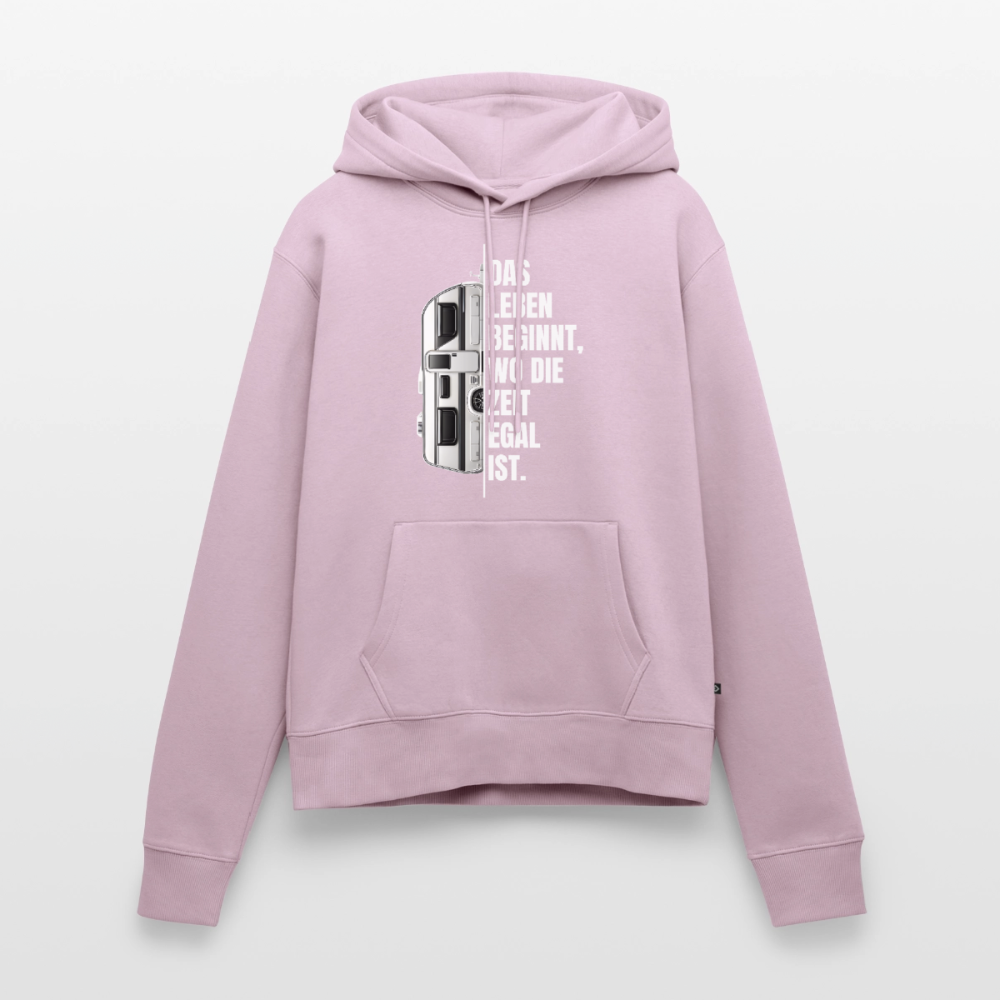 SPOD - Camping ist Zeitlos - Damen Camping Hoodie - Wohnwagen - Altrosa