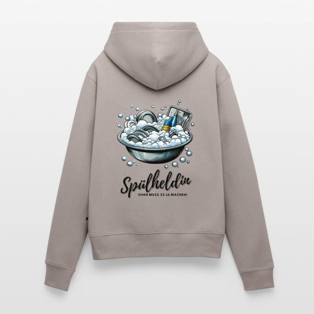 SPOD - Spülheldin - Damen Camping Hoodie - Taupe