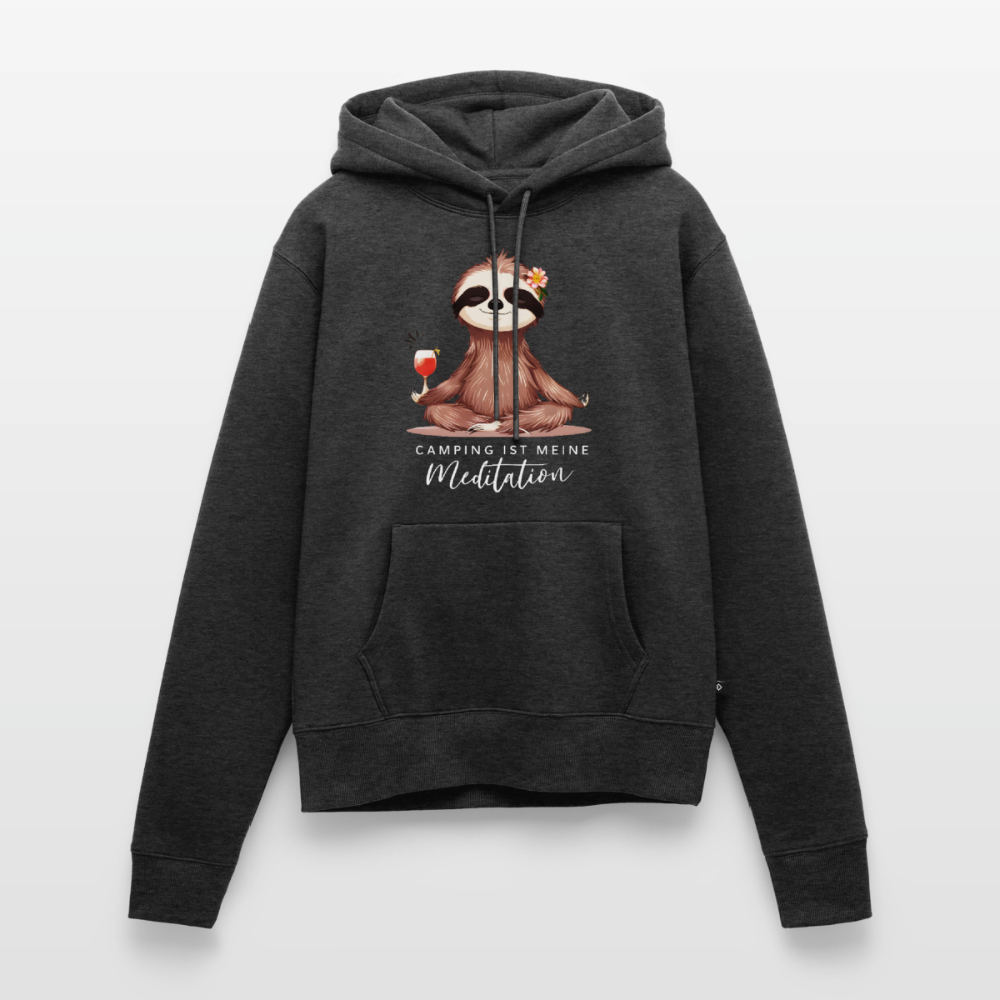 SPOD - Meditation - Damen Camping Hoodie - Anthrazit meliert