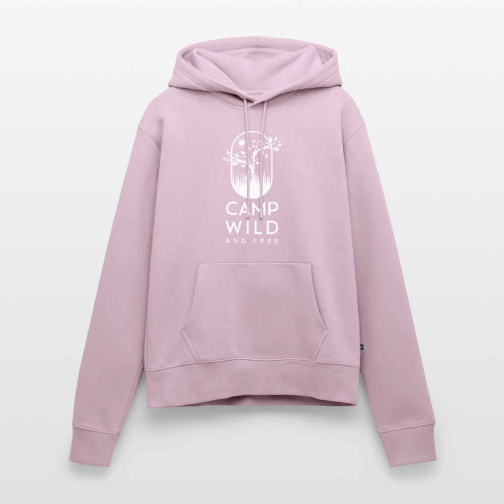 SS - Damen Hoodie - Wild and Free - Altrosa