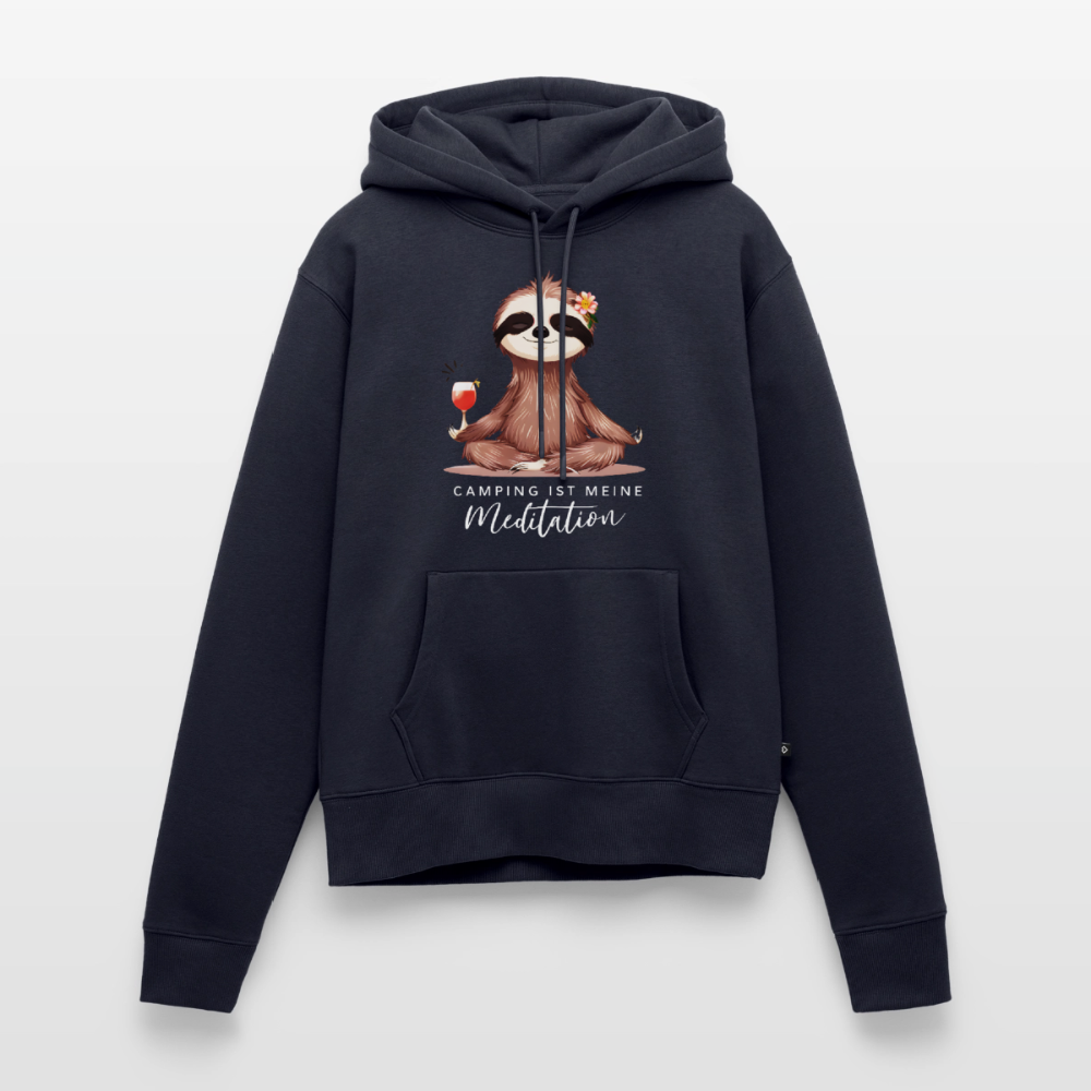 SPOD - Meditation - Damen Camping Hoodie - Navy
