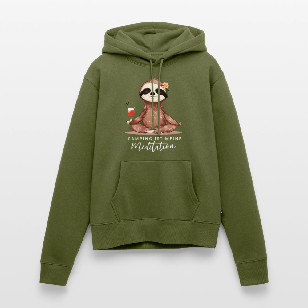 SPOD - Meditation - Damen Camping Hoodie - Khaki