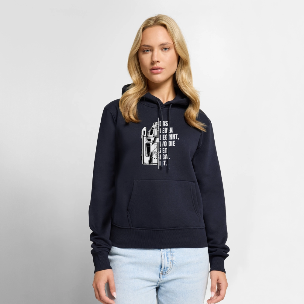 SPOD - Camping ist Zeitlos - Damen Camping Hoodie - Wohnmobil - Navy