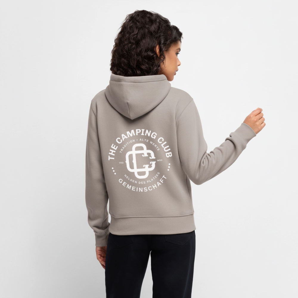 SPOD - Camping Club - Damen Camping Hoodie - Taupe