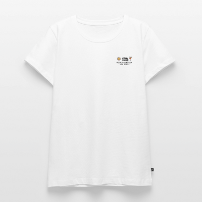 Definition von Glück - Damen Camping T-Shirt - Wohnmobil - Weiß