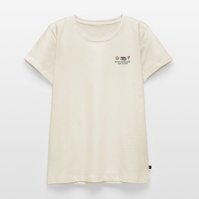 Definition von Glück - Damen Camping T-Shirt - Van - Naturweiß