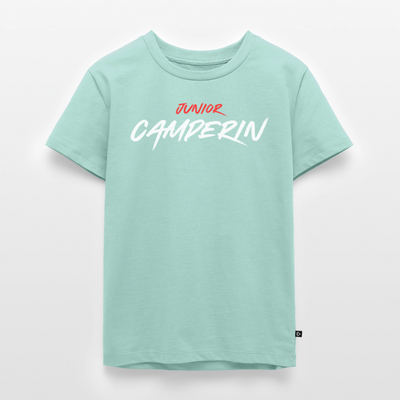 Junior Camperin - Kinder Camping T-Shirt - Mint 