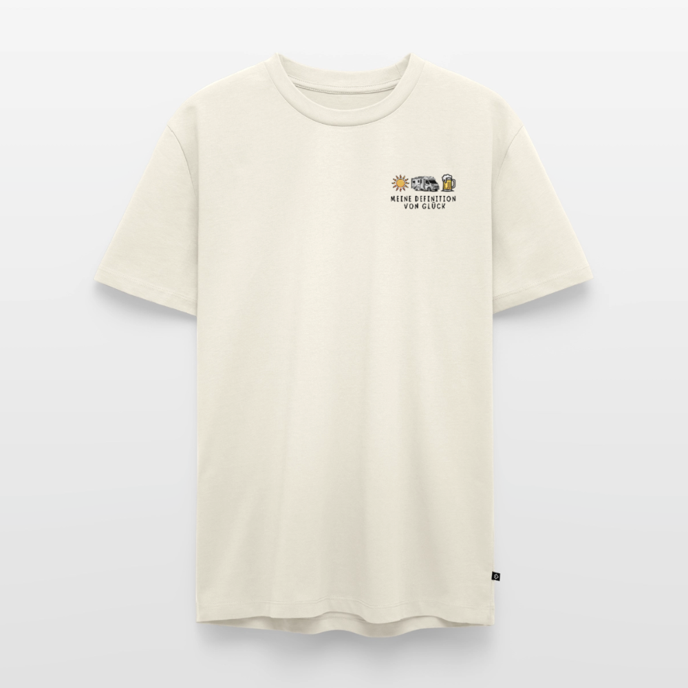 Definition von Glück - Herren Camping T-Shirt - Wohnmobil