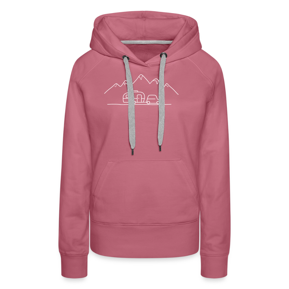 SPOD - Keep it simple - Damen Camping Hoodie - Malve