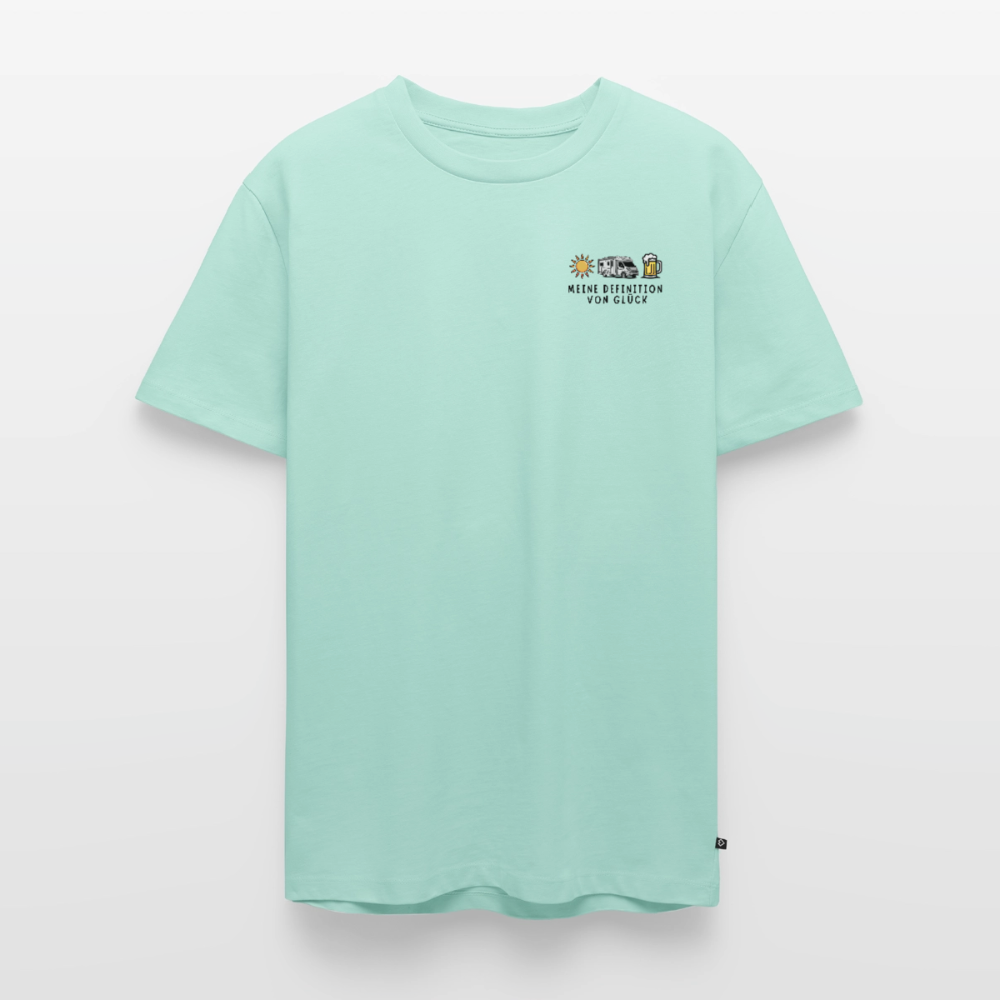 Definition von Glück - Herren Camping T-Shirt - Wohnmobil