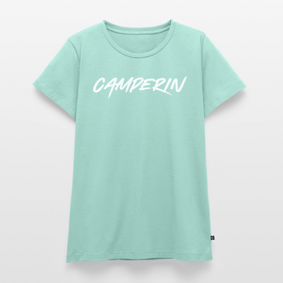 Camperin - Damen Camping T-Shirt - Mint 