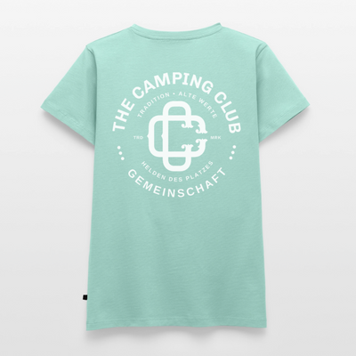 Camping Club - Damen Camping T-Shirt - Mint 