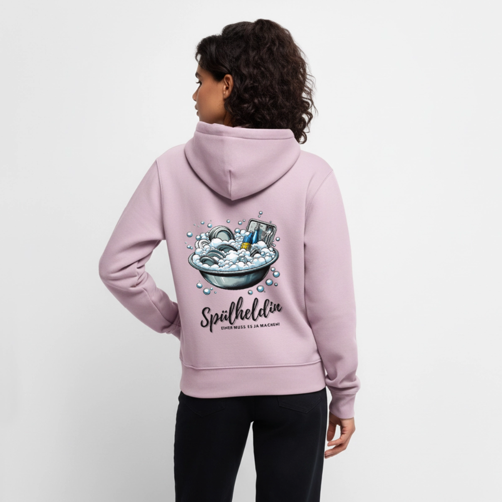 SPOD - Spülheldin - Damen Camping Hoodie - Altrosa