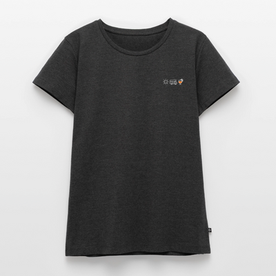 Sonne Wohnmobil Aperol - Damen Camping T-Shirt - Anthrazit meliert