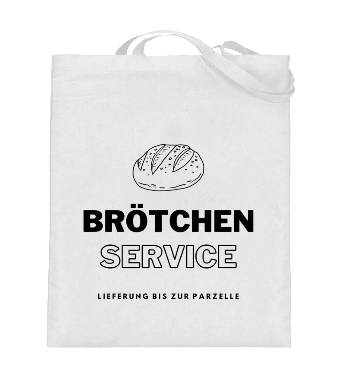 Brötchen Service - Jutebeutel - LazyDonkeyDesign 